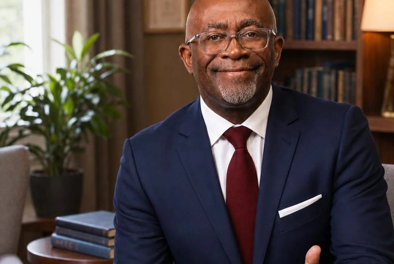 Dr. David Rex Orgen in a corporate leadership setting