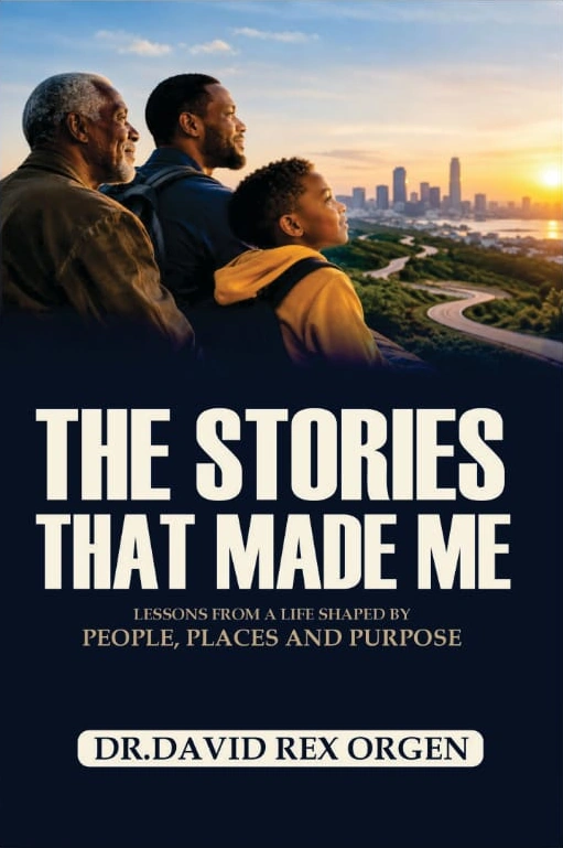 The Stories That Made Me by Dr. David Rex Orgen, supplied front cover